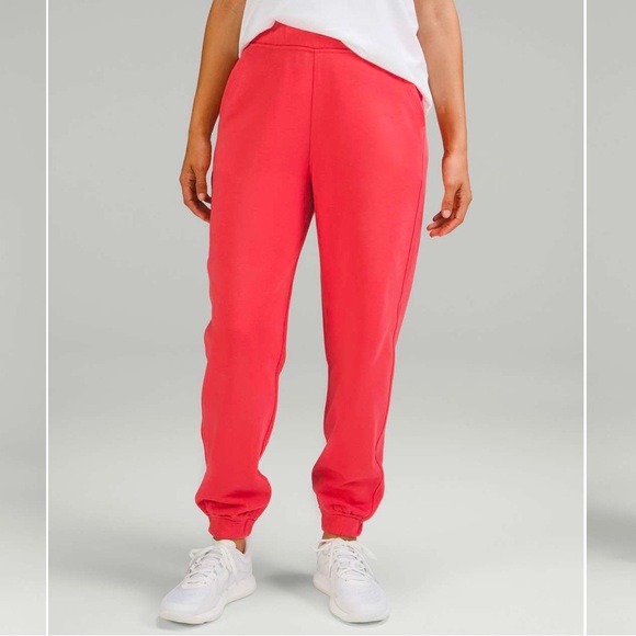 Lululemon‎ Women’s Sz 4 Relaxed High Rise Casual Lounge Streetwear Cotton Jogger - Picture 1 of 15